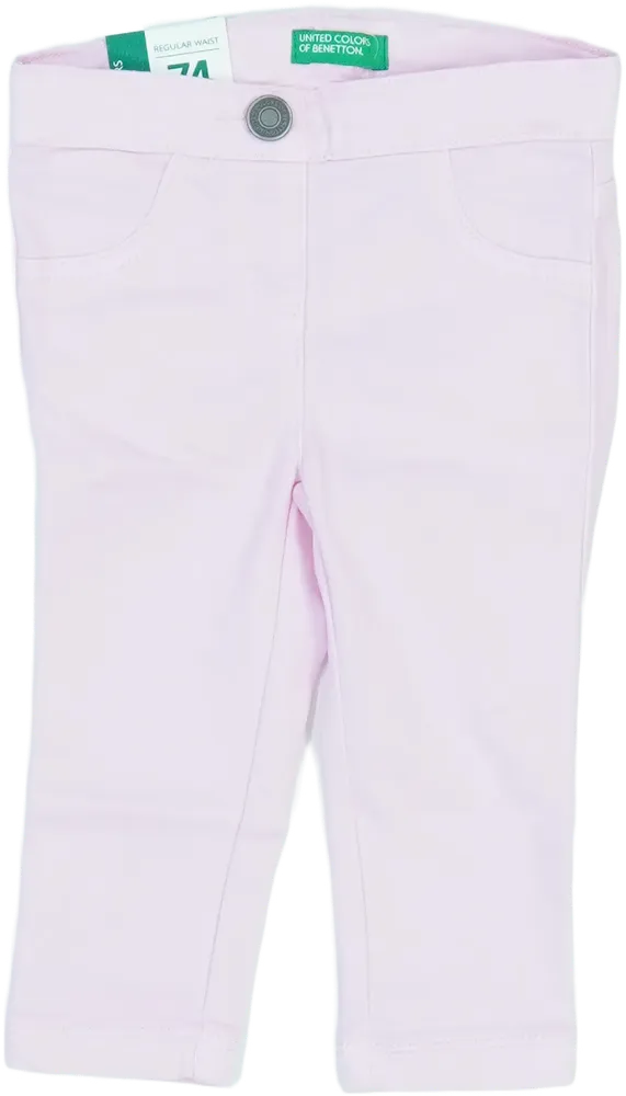 Rózsaszín Benetton Hosszúnadrág EU 74 / UK 6-9 hónap / US 6-9 hónap