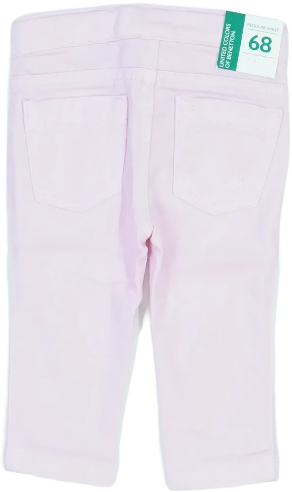 Rózsaszín Benetton Hosszúnadrág EU 74 / UK 6-9 hónap / US 6-9 hónap