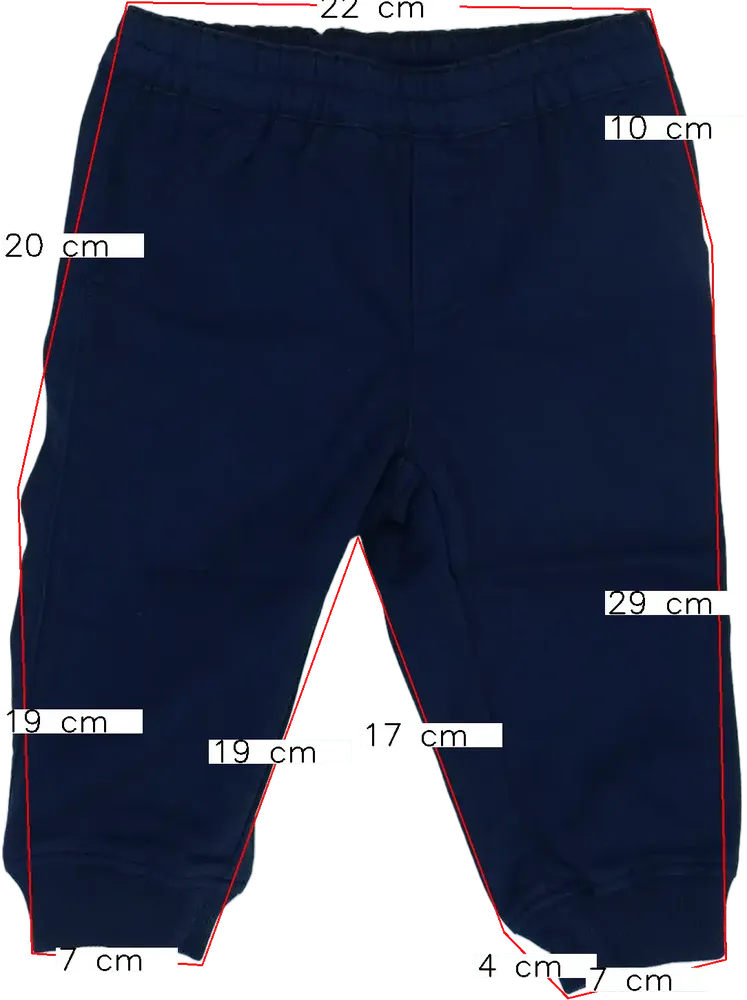 Kék Benetton Hosszúnadrág EU 80 / UK 9-12 hónap / US 12 hónap