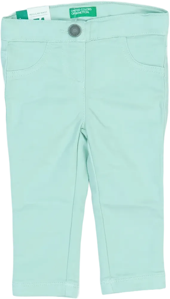 Zöld Benetton Hosszúnadrág EU 74 / UK 6-9 hónap / US 6-9 hónap