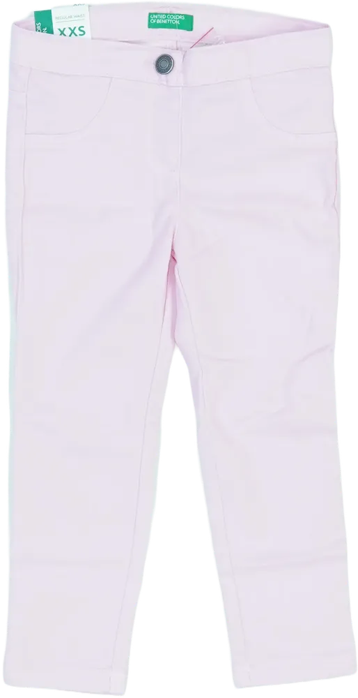 Rózsaszín Benetton Hosszúnadrág EU 104 / UK 4 év / US 4T/XS