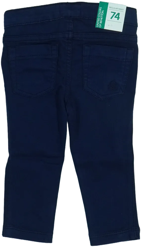 Kék Benetton Hosszúnadrág EU 74 / UK 6-9 hónap / US 6-9 hónap