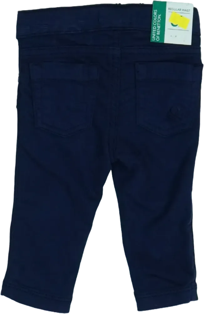 Kék Benetton Hosszúnadrág EU 68 / UK 3-6 hónap / US 3-6 hónap