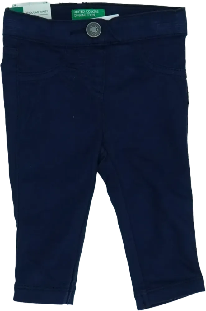 Kék Benetton Hosszúnadrág EU 68 / UK 3-6 hónap / US 3-6 hónap