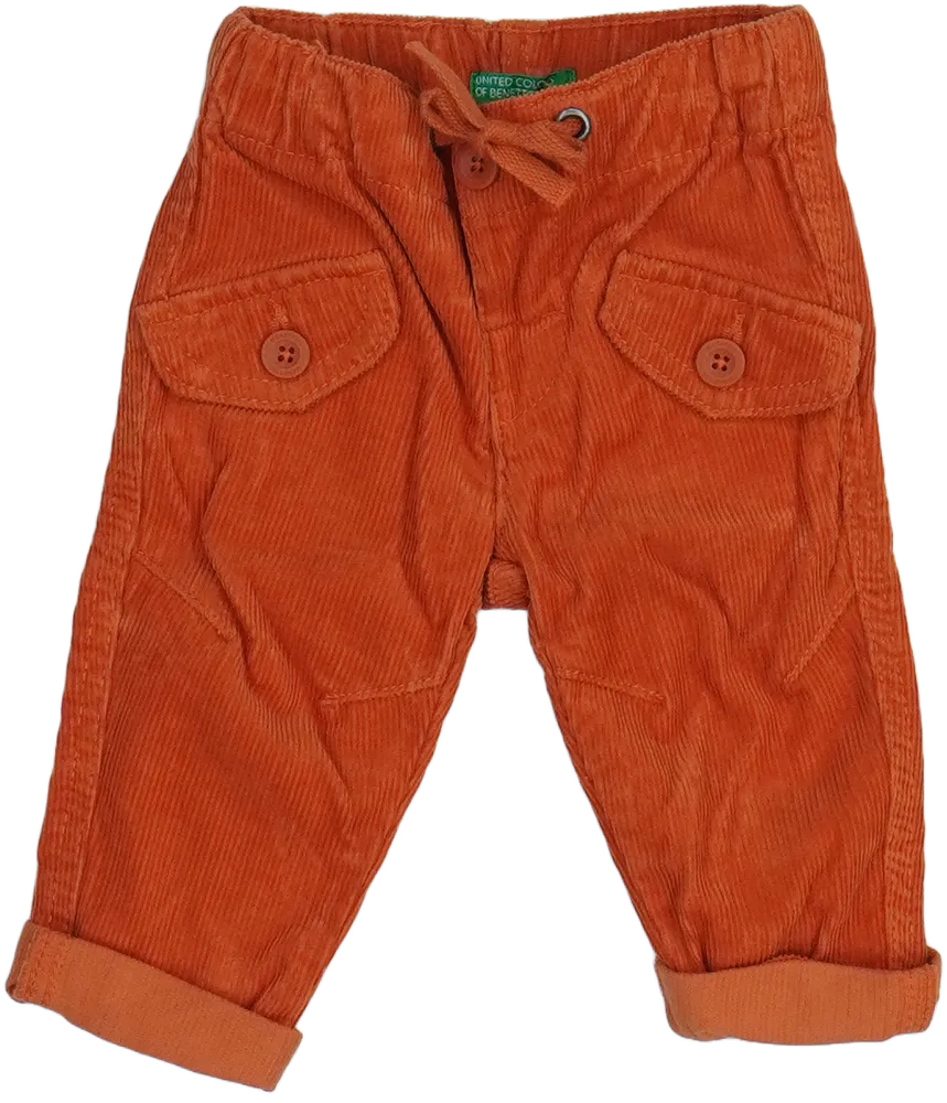 Sárga (narancs) Benetton Hosszúnadrág EU 68 / UK 3-6 hónap / US 3-6 hónap