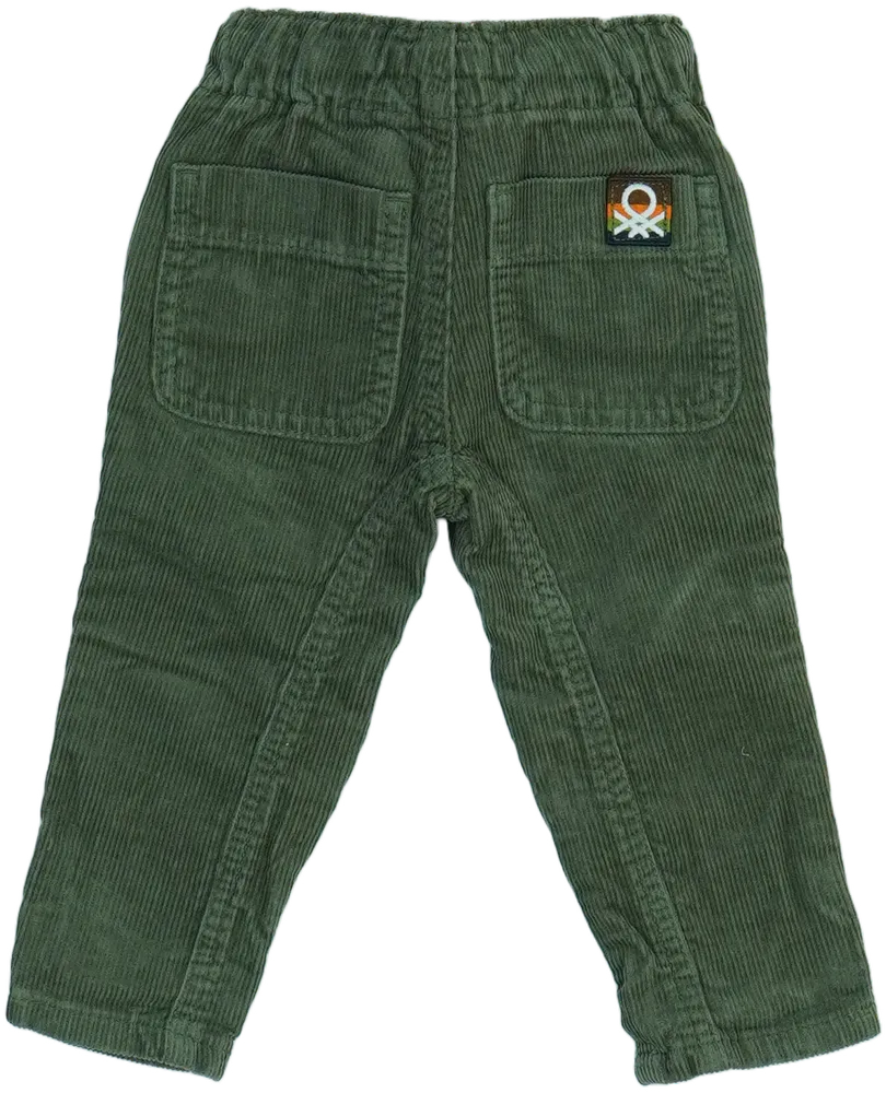 Zöld Benetton Hosszúnadrág EU 74 / UK 6-9 hónap / US 6-9 hónap