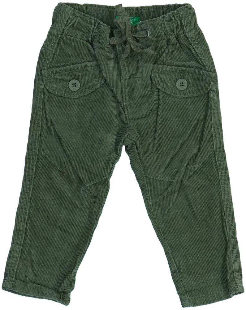 Zöld Benetton Hosszúnadrág EU 74 / UK 6-9 hónap / US 6-9 hónap