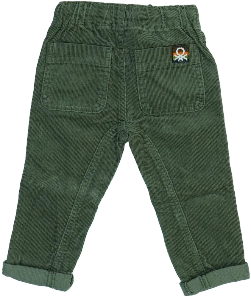 Zöld Benetton Hosszúnadrág EU 86 / UK 12-18 hónap / US 18 hónap