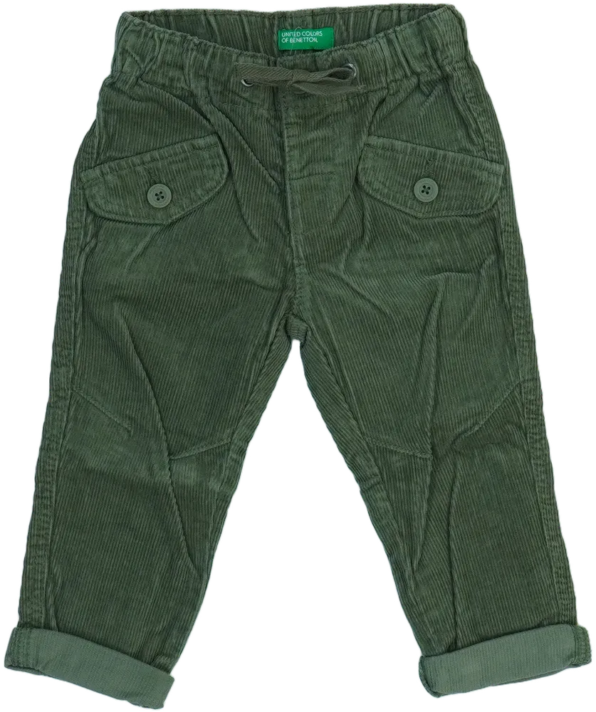 Zöld Benetton Hosszúnadrág EU 86 / UK 12-18 hónap / US 18 hónap