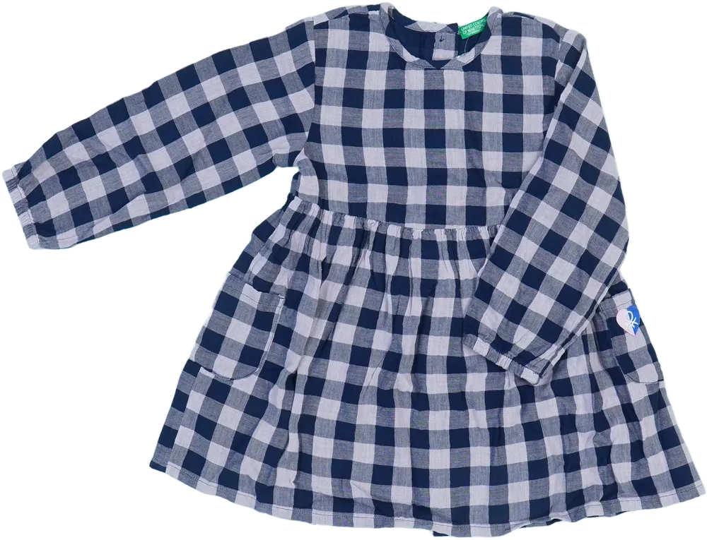 Rózsaszín Benetton Ruha EU 104 / UK 4 év / US 4T/XS