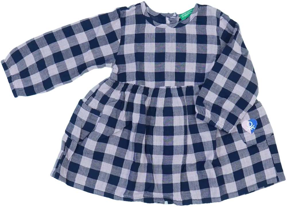 Rózsaszín Benetton Ruha EU 80 / UK 9-12 hónap / US 12 hónap