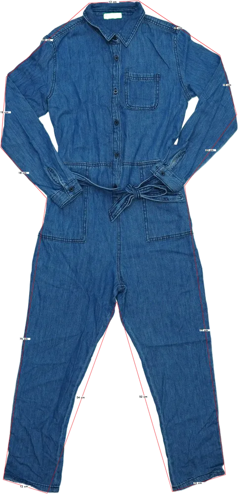 Blue Benetton Playsuit / Jumpsuit EU 152 / UK 12 years / US 12 years/L