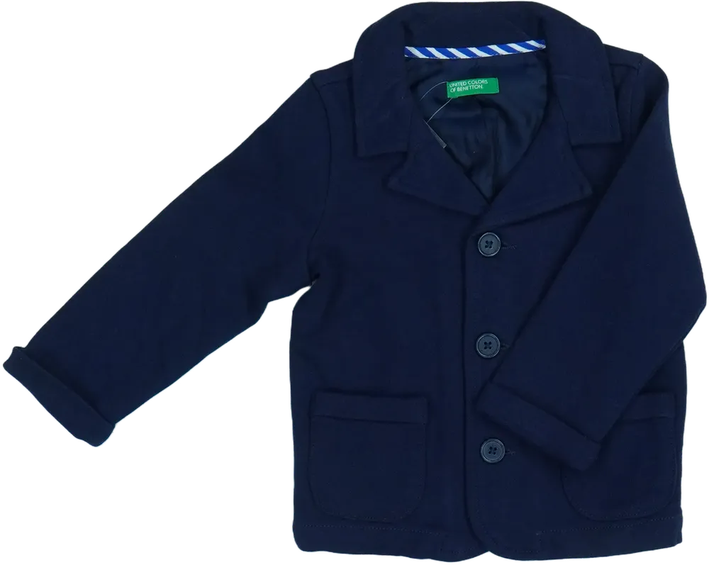 Kék Benetton Dzseki EU 80 / UK 9-12 hónap / US 12 hónap