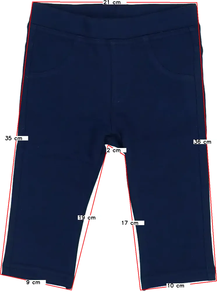 Kék Benetton Leggings EU 74 / UK 6-9 hónap / US 6-9 hónap