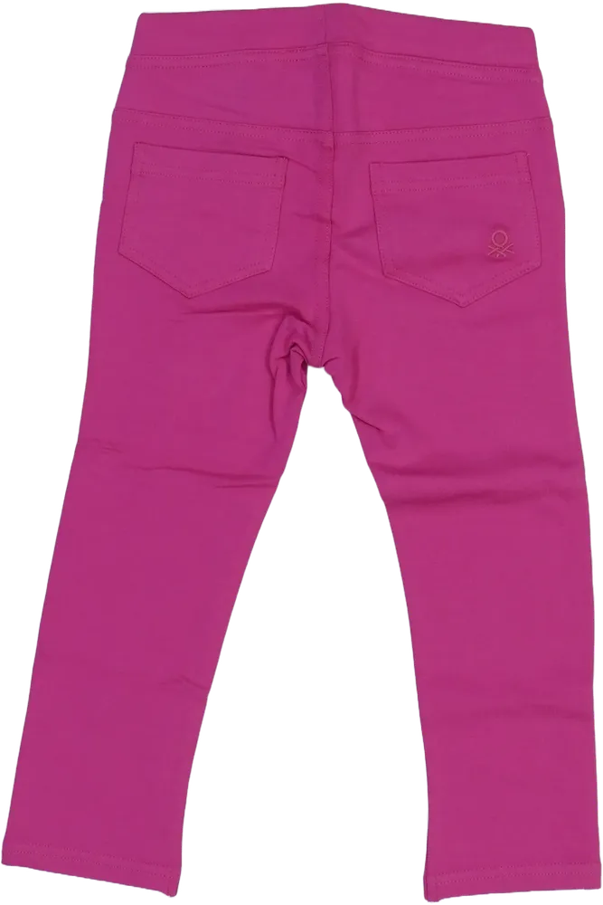 Rózsaszín Benetton Leggings EU 98 / UK 3 év / US 3T