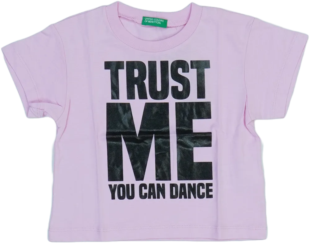 Rózsaszín Benetton Póló EU 92 / UK 2 év / US 2T