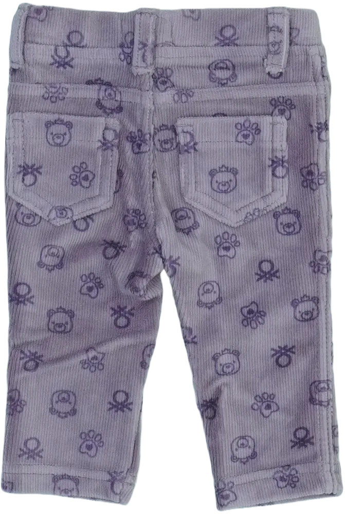 Lila Benetton Hosszúnadrág EU 68 / UK 3-6 hónap / US 3-6 hónap