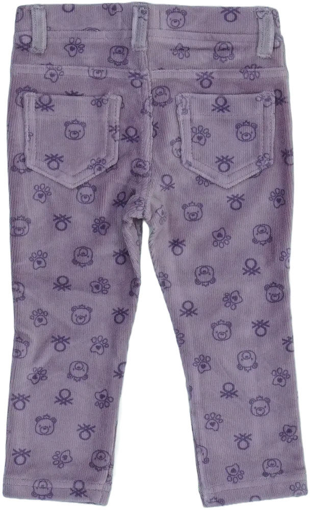 Lila Benetton Hosszúnadrág EU 86 / UK 12-18 hónap / US 18 hónap