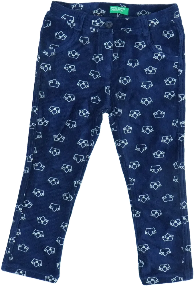 Kék Benetton Baby nadrág EU 98 / UK 3 év / US 3T