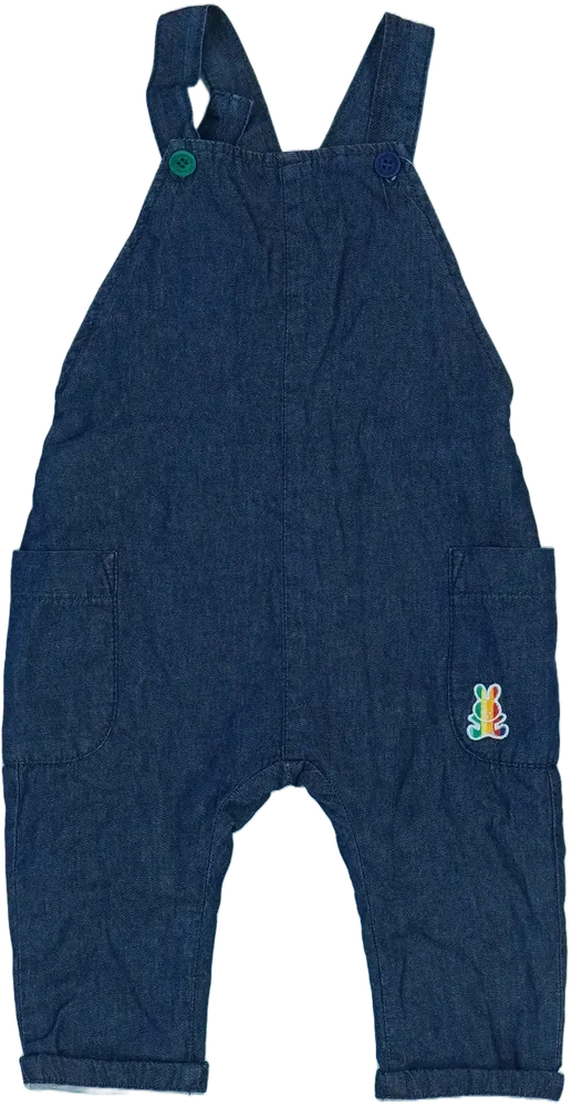 Kék Benetton Kantáros hosszú / rövidnadrág EU 74 / UK 6-9 hónap / US 6-9 hónap