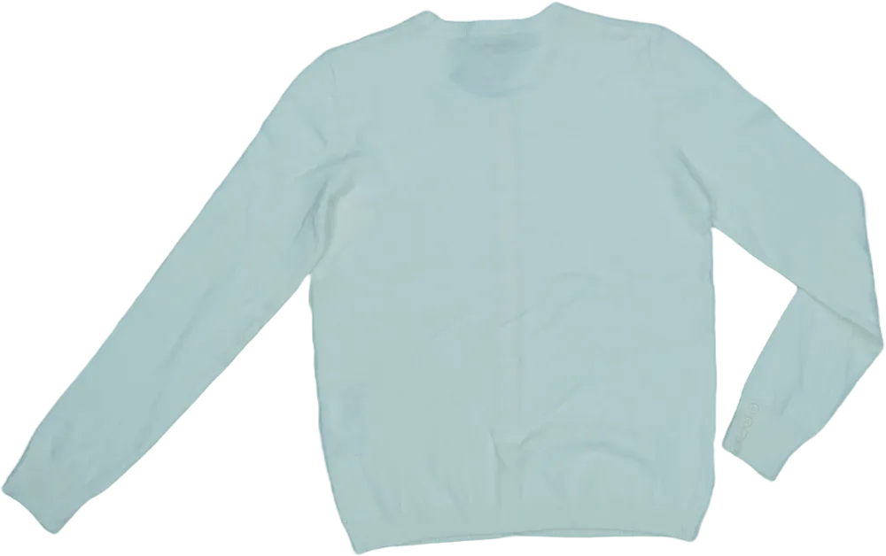 Fehér Benetton Kardigán EU 158 / UK 13 év / US 14 év/XL