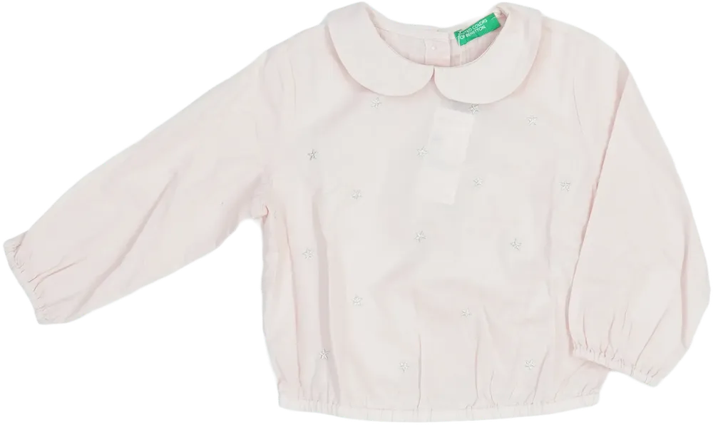Rózsaszín Benetton Blúz EU 86 / UK 12-18 hónap / US 18 hónap