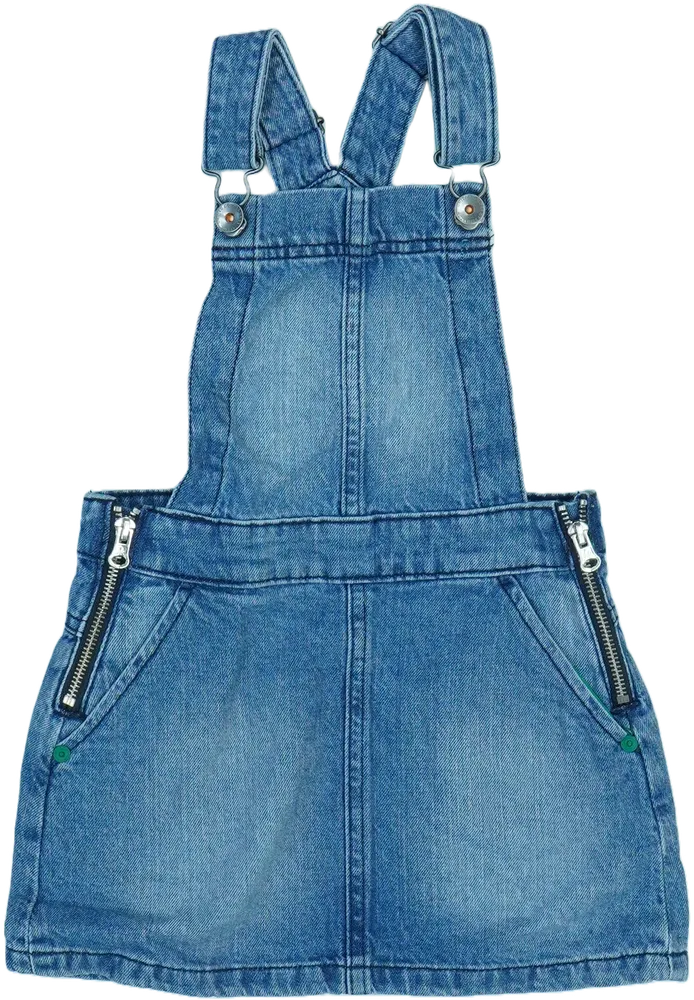 Kék Benetton Kantáros szoknya EU 110 / UK 5 év / US 5 év/XS