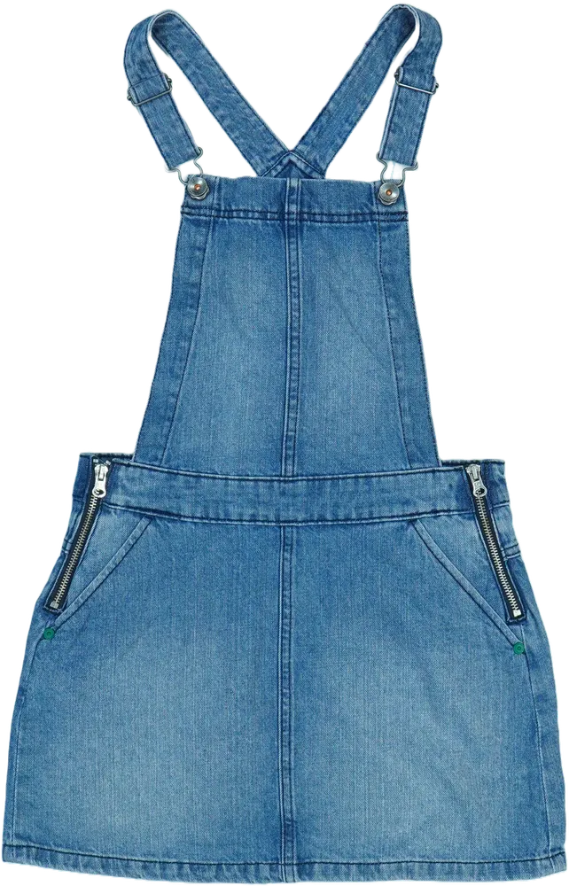 Kék Benetton Kantáros szoknya EU 152 / UK 12 év / US 12 év/L