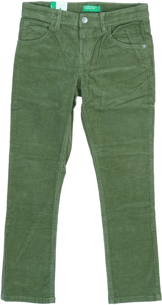 Zöld Benetton Hosszúnadrág EU 140 / UK 10 év / US 10 év/L