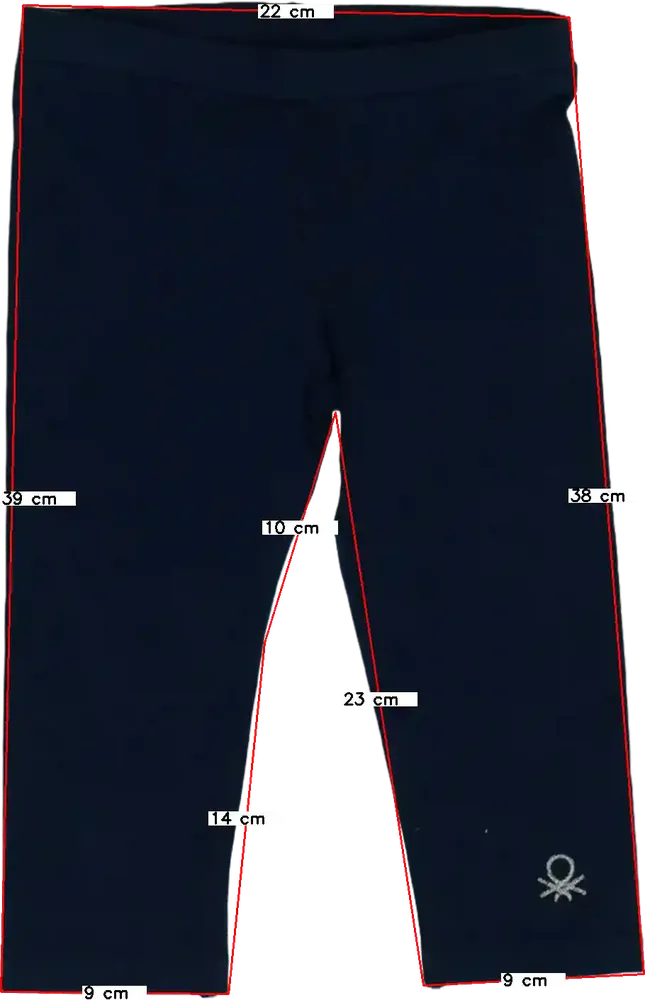 Kék Benetton Leggings EU 80 / UK 9-12 hónap / US 12 hónap