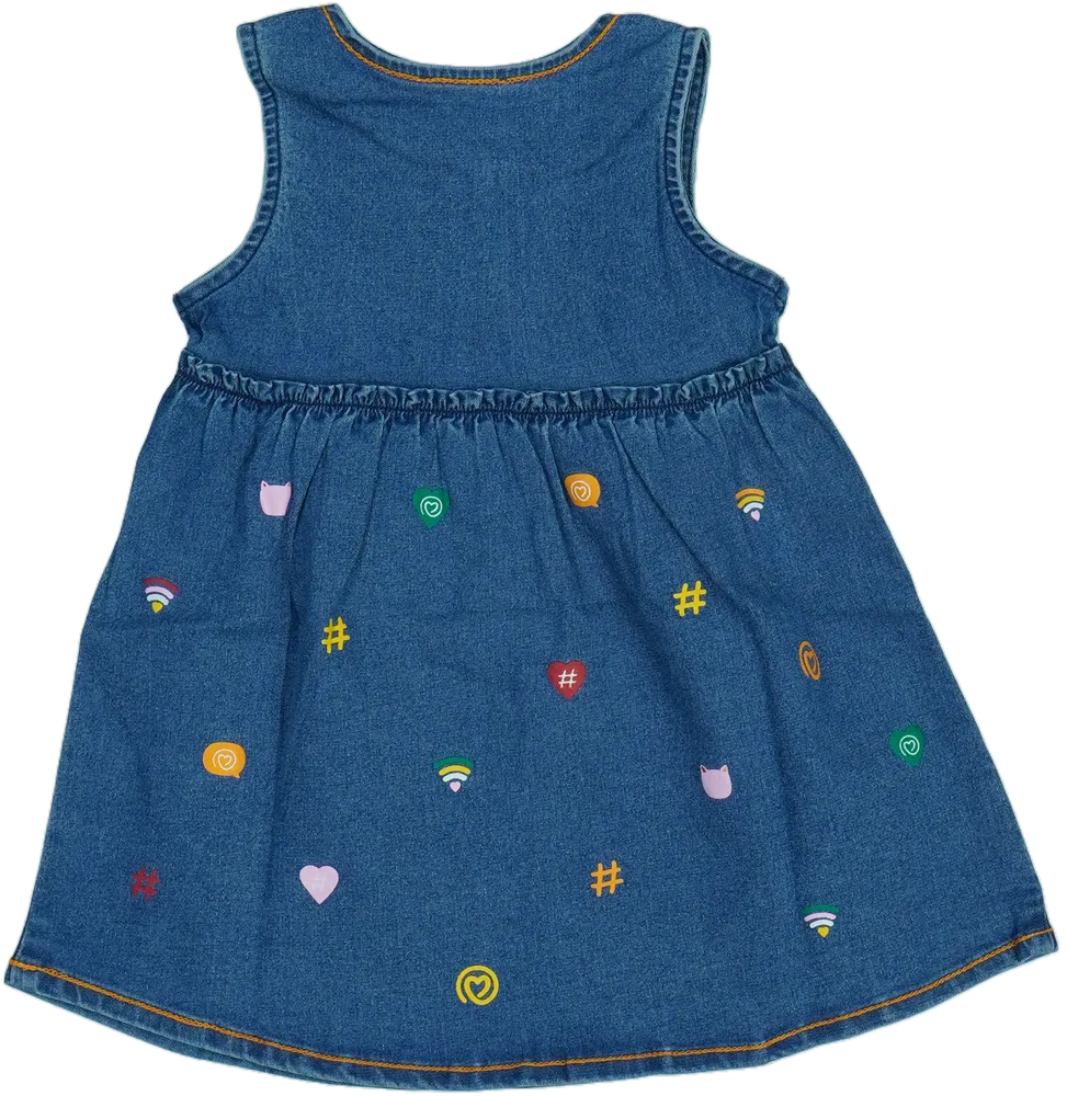 Kék Benetton Ruha EU 92 / UK 2 év / US 2T