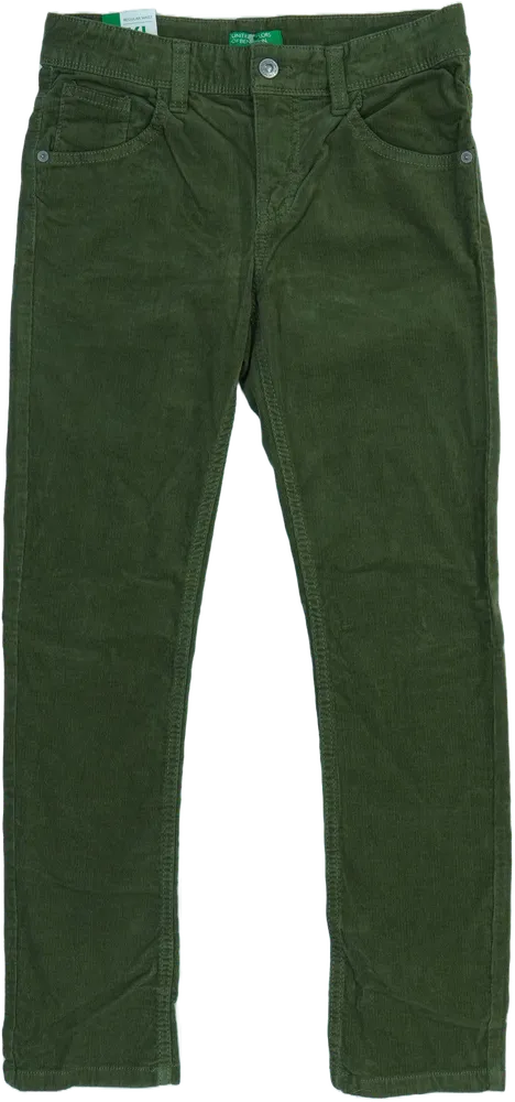 Zöld Benetton Hosszúnadrág EU 146 / UK 11 év / US 12 év/L