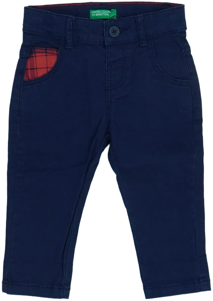 Kék Benetton Farmernadrág EU 74 / UK 6-9 hónap / US 6-9 hónap