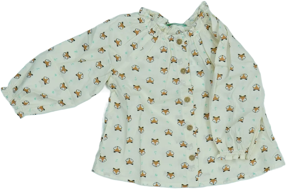 Barna Benetton Blúz EU 80 / UK 9-12 hónap / US 12 hónap