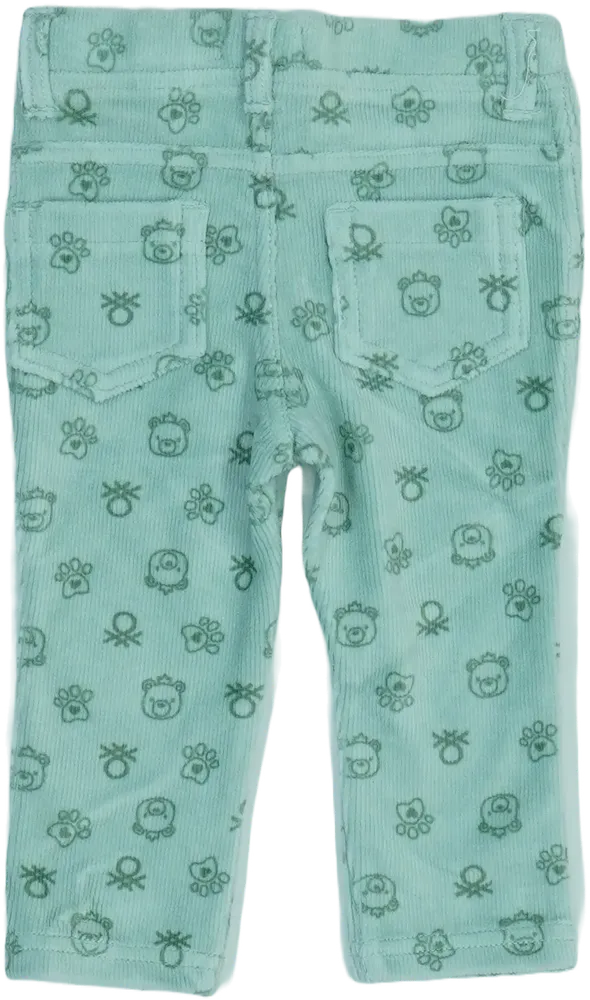 Zöld Benetton Hosszúnadrág EU 74 / UK 6-9 hónap / US 6-9 hónap