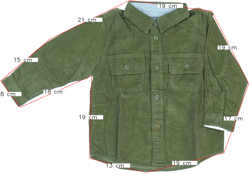 Zöld Benetton Ing EU 86 / UK 12-18 hónap / US 18 hónap