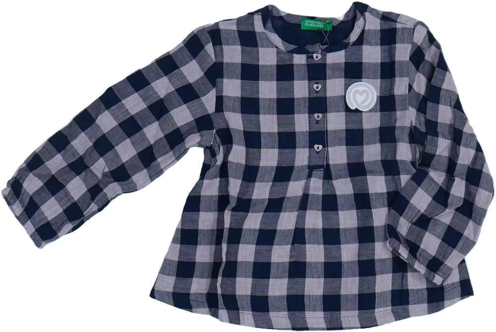 Rózsaszín Benetton Tunika EU 92 / UK 2 év / US 2T