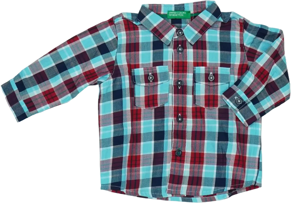 Többszínű Benetton Ing EU 68 / UK 3-6 hónap / US 3-6 hónap