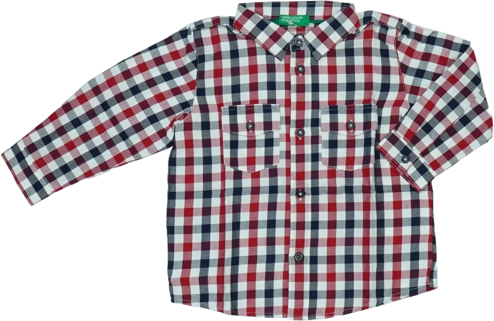 Többszínű Benetton Ing EU 86 / UK 12-18 hónap / US 18 hónap