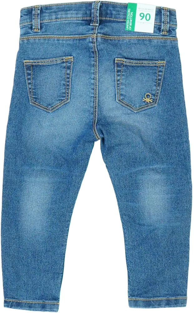 Kék Benetton Farmernadrág EU 92 / UK 2 év / US 2T