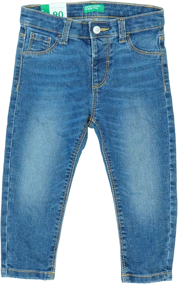 Kék Benetton Farmernadrág EU 92 / UK 2 év / US 2T