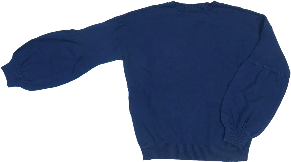 Kék Benetton Kardigán EU 122 / UK 7 év / US 7 év/M