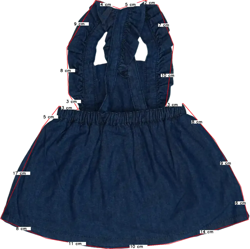 Kék Benetton Kantáros szoknya EU 62 / UK 0-3 hónap / US 0-3 hónap