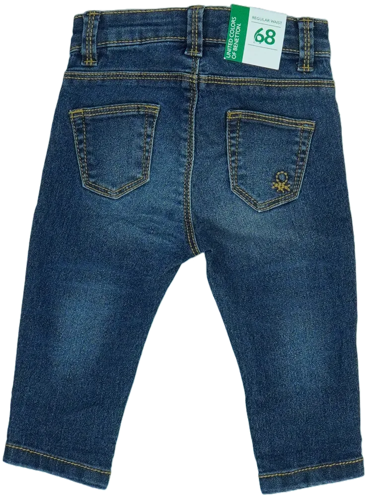 Kék Benetton Farmernadrág EU 74 / UK 6-9 hónap / US 6-9 hónap