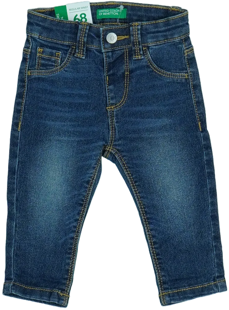 Kék Benetton Farmernadrág EU 74 / UK 6-9 hónap / US 6-9 hónap