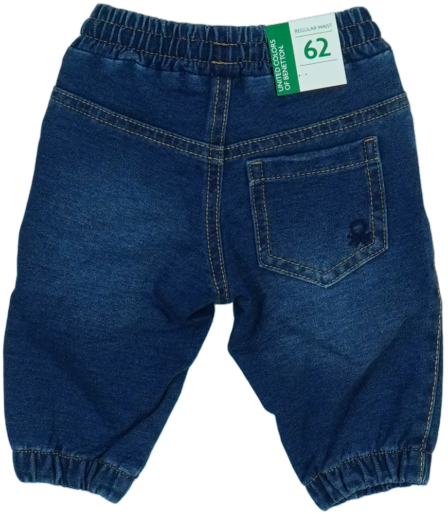 Kék Benetton Farmernadrág EU 68 / UK 3-6 hónap / US 3-6 hónap