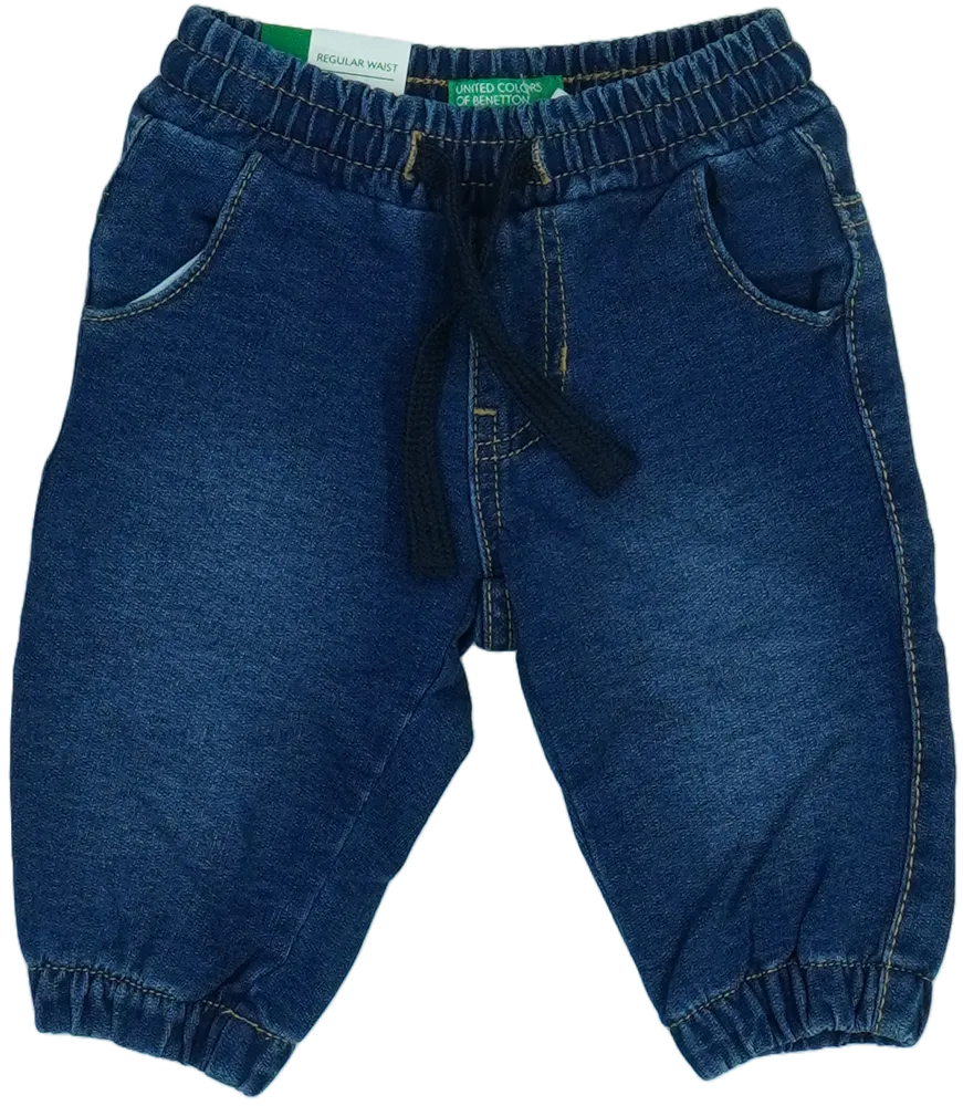 Kék Benetton Farmernadrág EU 68 / UK 3-6 hónap / US 3-6 hónap