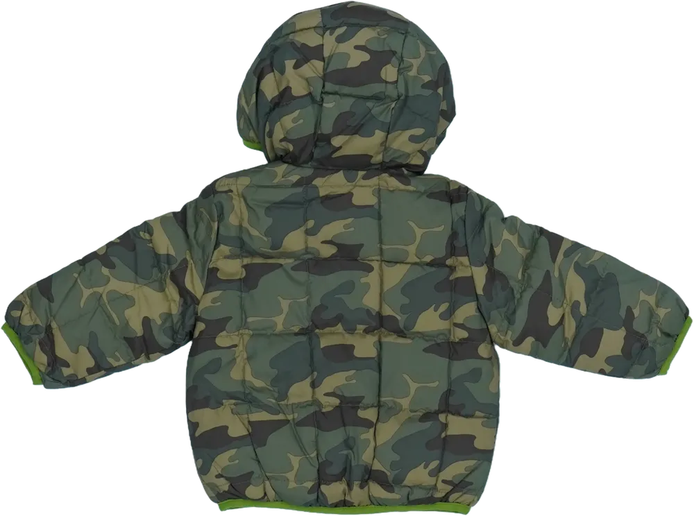 Terepszínű Benetton Átmeneti kabát EU 74 / UK 6-9 hónap / US 6-9 hónap