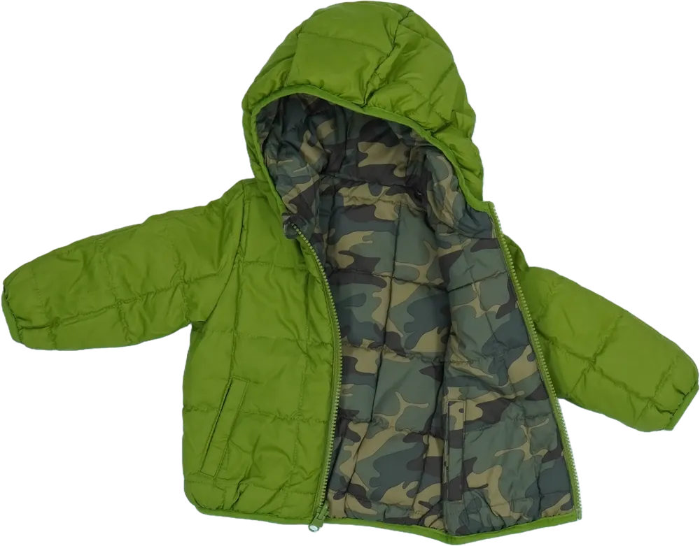 Terepszínű Benetton Átmeneti kabát EU 74 / UK 6-9 hónap / US 6-9 hónap