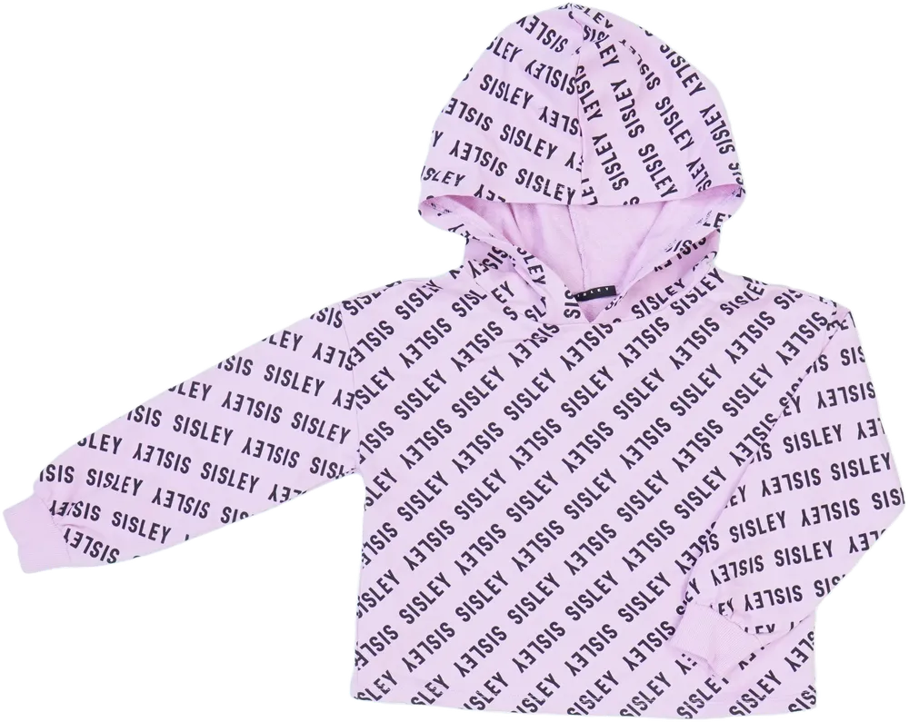 Rózsaszín Sisley Kapucnis pulóver EU 122 / UK 7 év / US 7 év/M